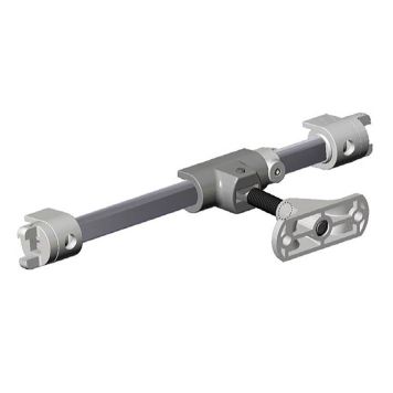 Ikkunanaukipitolaite Abloy WF250 valkoinen 37-66 mm