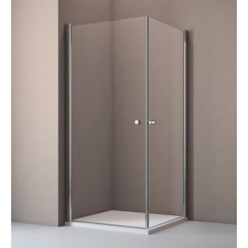 Suihkukulma Corniche Light 80 x 80 cm kirkas