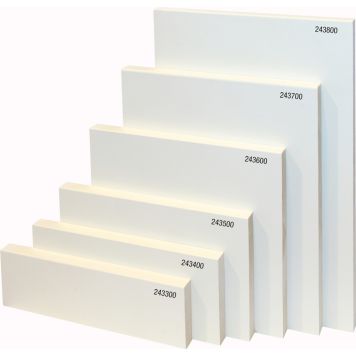 Smyygilista Maler MDF E0 Mel Valkoinen