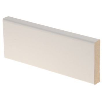 Peitelista Maler SAFE Sensitive 12 x 58 x 2200 mm MDF Mel Valkoinen