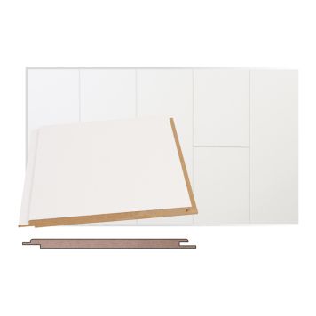 Kattopaneeli Maler SAFE Sensitive STS-5 MDF Valkoinen