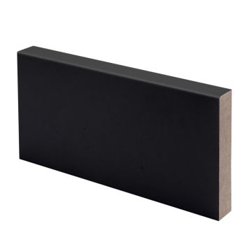 Smyygilista Maler MDF Mel musta 12 x 50 x 2400 mm