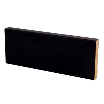 Peitelista Maler Aava MDF mel musta 12 x 58 x 2200 mm