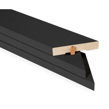 Ovisetti Maler 1-puoleinen jiirilukitsimella MDF musta E0 42 mm, eri kokoja M7