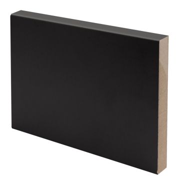 Smyygilista Maler MDF mel musta 12 x 100 x 2400 mm