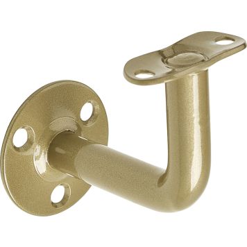 Kaiteenkannatin Habo 87 messinkilakattu 72 x 60 mm