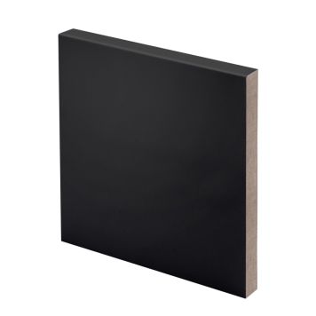 Smyygilista Maler MDF mel musta 12 x 150 x 2400 mm