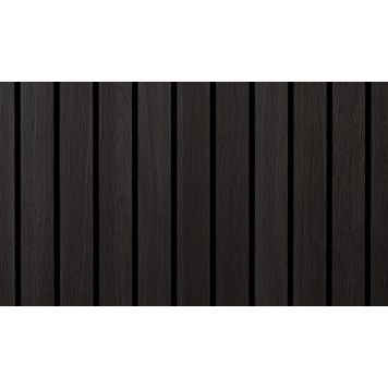 Rimapaneeli Maler Louvre MDF Mel Grafiitti tammi / musta 12 x 195 x 2800 mm 3 kpl/pkt