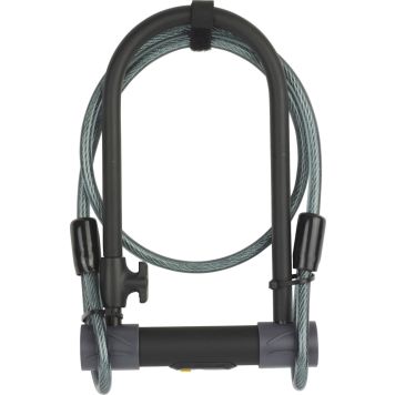 Pyörän U-lukko Yale High Security vaijerilla