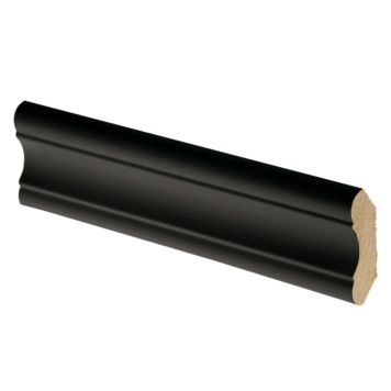 Kattolista Maler Aura MDF mel musta 30 x 30 x 2750 mm