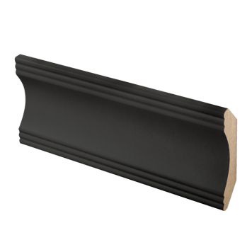 Kattolista Maler Aura MDF mel musta 42 x 42 x 2750 mm