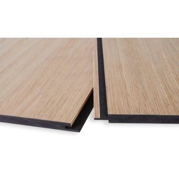 Sisustusneliö Maler Louvre neliö MDF Tammi / musta 600 x 600 mm