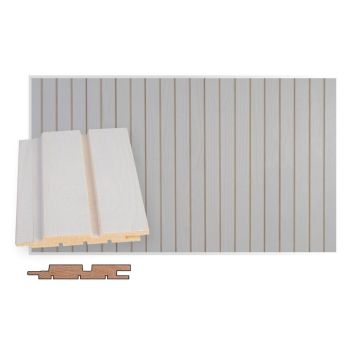 Valeurapaneeli Maler Louvre SPA STS-5 sormijatkettu mänty Huurre 14 x 93 x 2300 mm