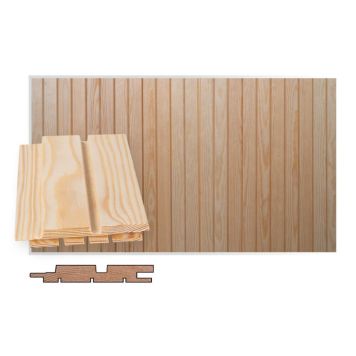 Valeurapaneeli Maler Louvre SPA erikoismänty puuvalmis 14 x 93 x1785 mm