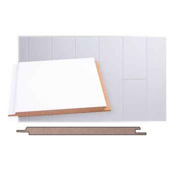 Sisustuspaneeli Maler MDF E0 STP-5 Mel Lumi 10 x 160 x 2070 mm