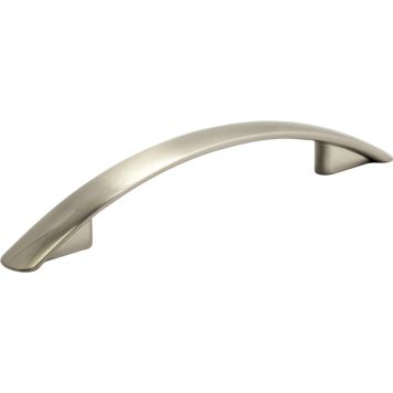 Kalustevedin Habo Tyra harjattu nikkeli c/c 96 mm 2 kpl/pkt