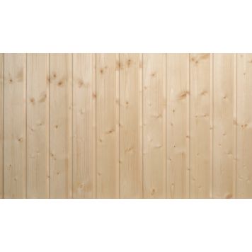 Kattopaneeli STP-10 TK kuusi puuvalmis 14 x 95 mm, eri pituuksia