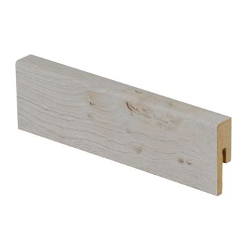 10 kpl Jalkalista Maler ART Aava R2 MDF Aito Tunne Tuhka 12 x 42 x 2750 mm