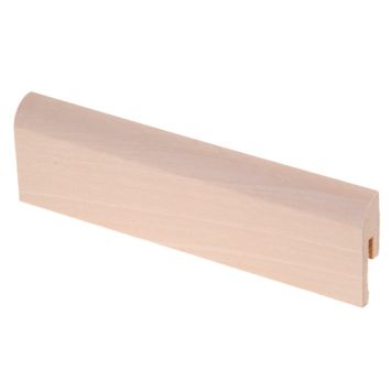 10 kpl Jalkalista Maler Pyörre R10 MDF Mel Koivu 12 x 42 x 2750 mm