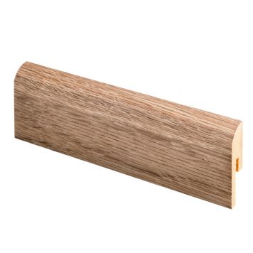 10 kpl Jalkalista Maler Pyörre R10 MDF Mel Afrikan tammi 12 x 42 x 2750 mm