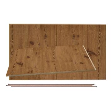 MDF-paneeli Maler STP-0 ympäripontattu 8 x 315 x 1200 mm Rustik Pähkinä