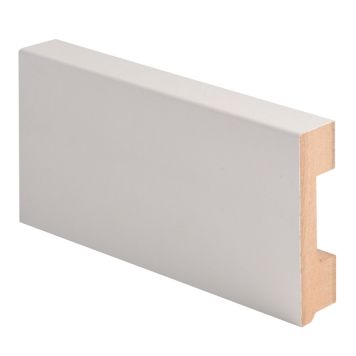 5 kpl Johtouralista Maler MDF Mel Valkoinen E0 19 x 70 x 2750 mm