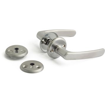 Väliovenpainike Habo Alicante Kombi Harjattu Kromi