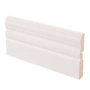 5 kpl Peitelista Maler Uurre MDF Mel valkoinen E0 12 x 70 x 3300 mm