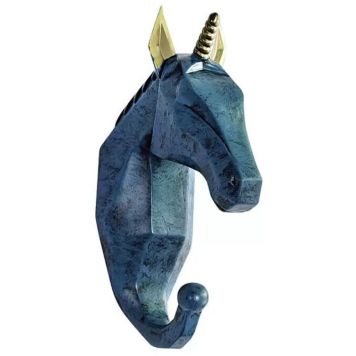 Vaatekoukku Yksisarvinen Sininen