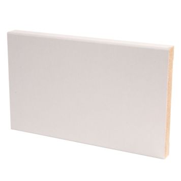 5 kpl Peitelista Maler Aava MDF Mel valkoinen E0 12 x 92 x 3660 mm