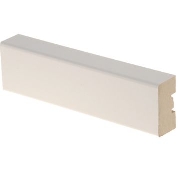 5 kpl Peitelista Maler MDF Valkoinen 22 x 42 x 2800 mm