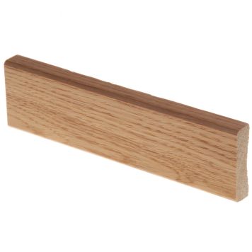 5 kpl Peitelista Maler Tammi Lakattu 12 x 42 x 3050 mm