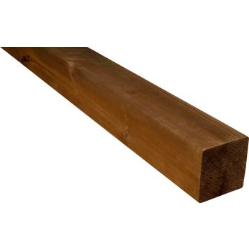 Liimapuutolppa Kyllästetty 90 x 90 x 3000 mm Ruskea