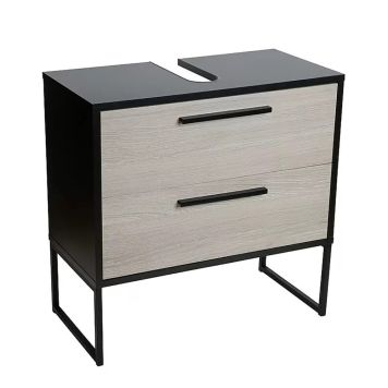 Allaskaappi BAUHAUS Jannik Antrasiitti/Harmaa 65 x 32,5 x 66,5 cm