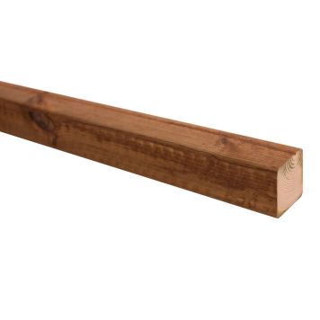 Kyllästetty mänty A 48 x 48 mm MIT Ruskea (per metri)