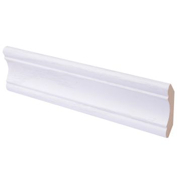 10 kpl Kattolista Maler MDF Koriste Valkosaarni 30 x 30 x 2750 mm