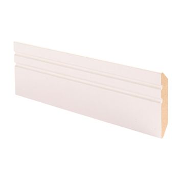 5 kpl Kattolista Maler Jana MDF Valkoinen E0 42 x 42 x 2750 mm