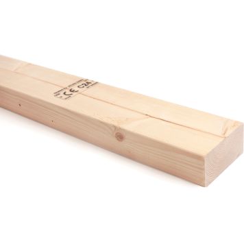 Runkotolppa C24 48 x 148 mm mitallistettu