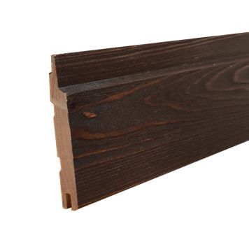 Saunapaneeli AURE STV Harjattu Terva 15 x 95 x 2400 mm