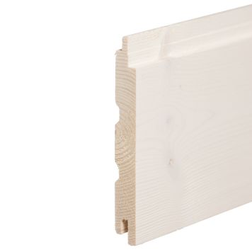 Saunapaneeli AURE STS-3 Kuultovalkoinen 14 x 120 x 2370 mm