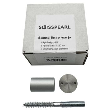 Kiinnikesarja Swisspearl Sauna Snap