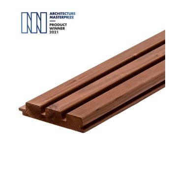 Lämpöpuupaneeli Lunawood Triple Thermo D kuusi 32 x 140