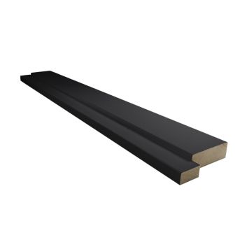 Kynnys Maler MDF kyntteellinen laminaatti musta 22 x 92/29 M9