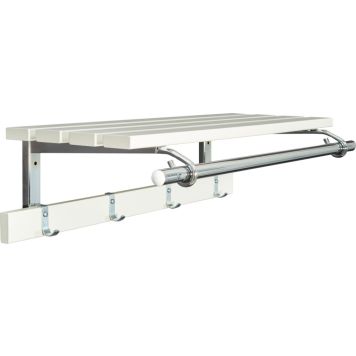 Vaatenaulakko Olikos Ville 4424 60 cm Valkoinen/Kromi