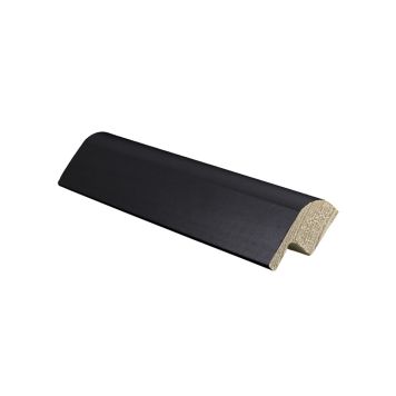 Päätelista Maler SJ mänty laminaatti musta 21 x 40 x 1000/16