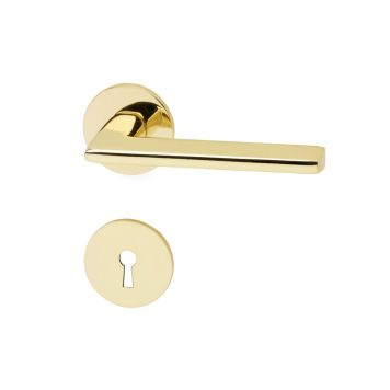 Väliovenpainike Habo Denver kiillotettu messinki