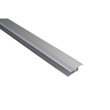 Saumalista Maler alumiini hopea anodisoitu 34 x 1000 mm