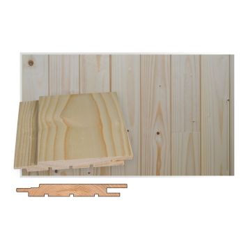 Kuusipaneeli Maler STS-3 puuvalmis 15 x 95 x 2400 mm