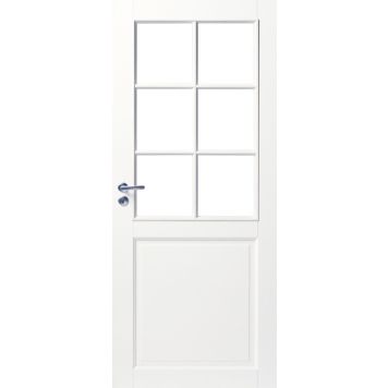 Väliovi Swedoor Style 2 6R kirkas lasi 9 x 21 Vasen