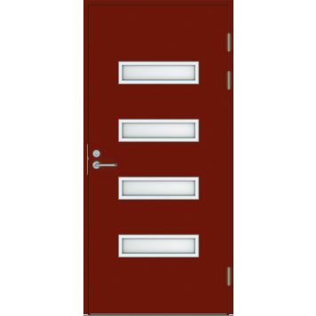 Ulko-ovi Swedoor Function F2090 W53 Tiilenpunainen